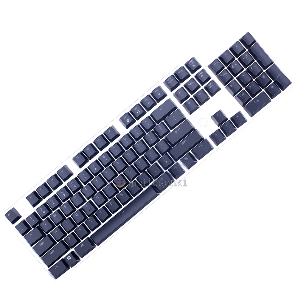 Replacement keycaps for Razer Black Widow X Chroma Gaming Keyboard