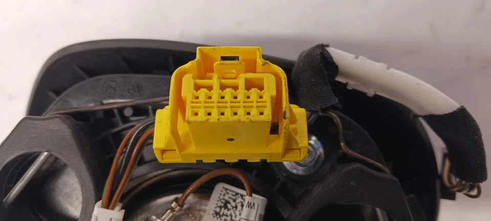 '18-'21 VOLKSWAGEN TIGUAN Volante Izquierdo Bolsa de Aire Negro OEM Foto 4 de 4