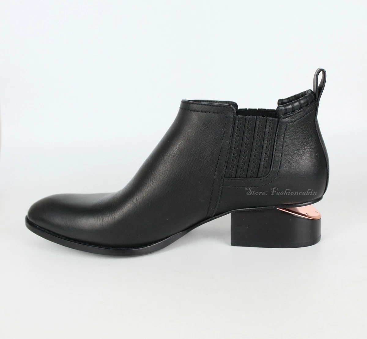 NEW ALEXANDER WANG Cut Out Kori Heel Ankle Bootie Shoe EUR 40