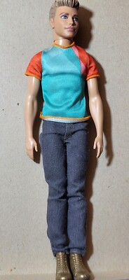 Barbie Camping Fun Ken Doll Mattel Redressed C168