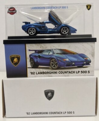 Hot Wheel RLC 82 Lamborghini Countach 500 S BLUE | eBay