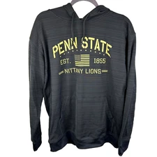 Penn State Nittany Lions NCAA Long Sleeve Pullover Hoodie Sweatshirt Size L NWT
