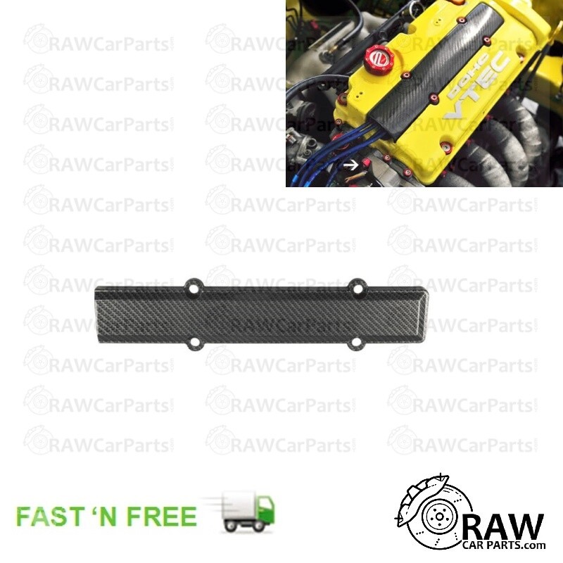 Honda B16 B18 Carbon Fibre Spark Plug Lead Cover For Civic Integra
