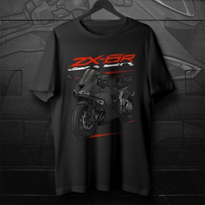 Tシャツ Kawasaki Ninja ZX-6R 2024-2025 T-Shirt, Motorcycle Tee for Riders