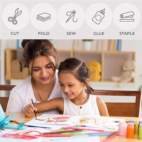 A4 Size Sheet Pack of 10 Bright Multicolored Stiff Felt Sheet 8x12 Inches Paper - Picture 105 of 137