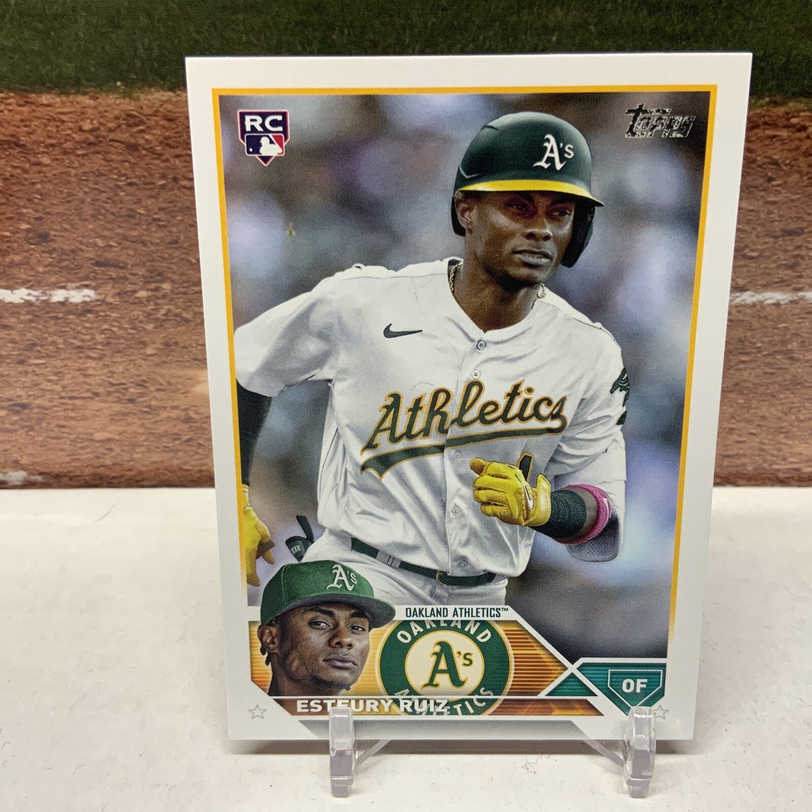 Esteury Ruiz RC 2023 Topps Series 2 #650 Oakland A's Athletics Rookie Base Set