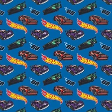 Danilo Promotions LTD Hot Wheels Wrapping Paper, 2 Sheet 2 Multi 