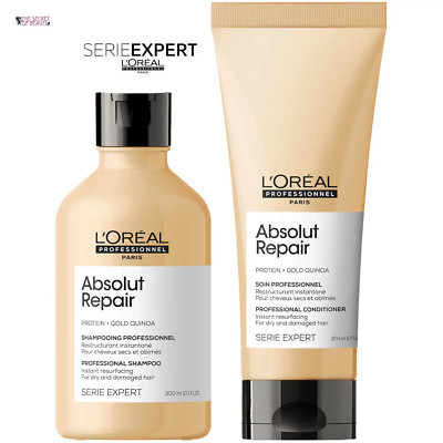 L'Oreal Serie Expert Absolut Repair Shampoo 300ml & Conditioner 200ml Set/Set
