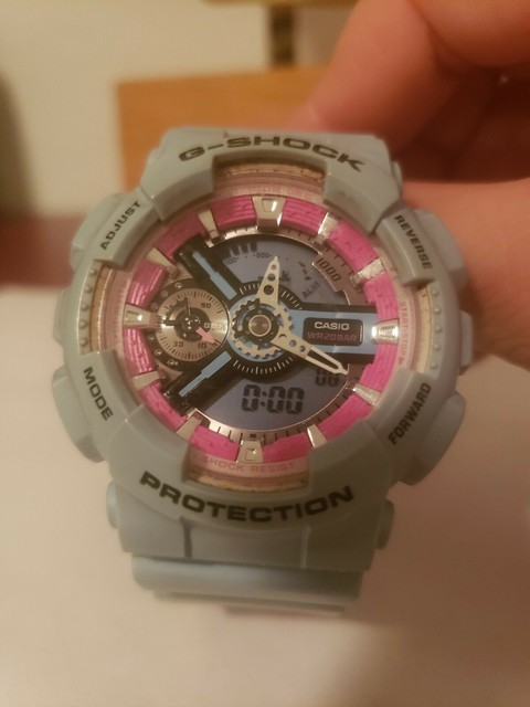 Casio G-shock Gma-s110f Women's Watch 20bar Anti Magnetic Shock Resist SS for sale online | eBay