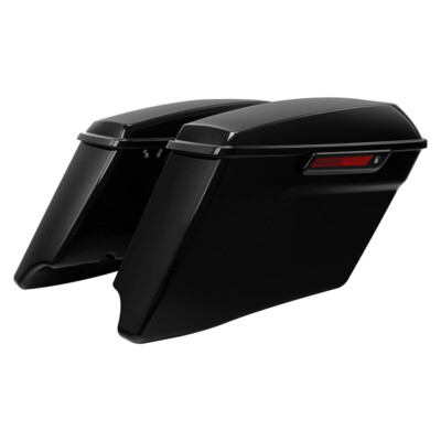 4'' Stretched Hard Saddlebags Fit For Harley Touring Street Road Glide 2014-Up