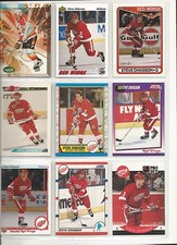 Lot of 1000 (One Thousand) Steve Chiasson Hockey Card Collection Mint with RC