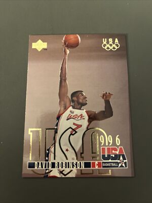 1996 Upper Deck David Robinson Team USA Olympics #323 NM-MINT | eBay