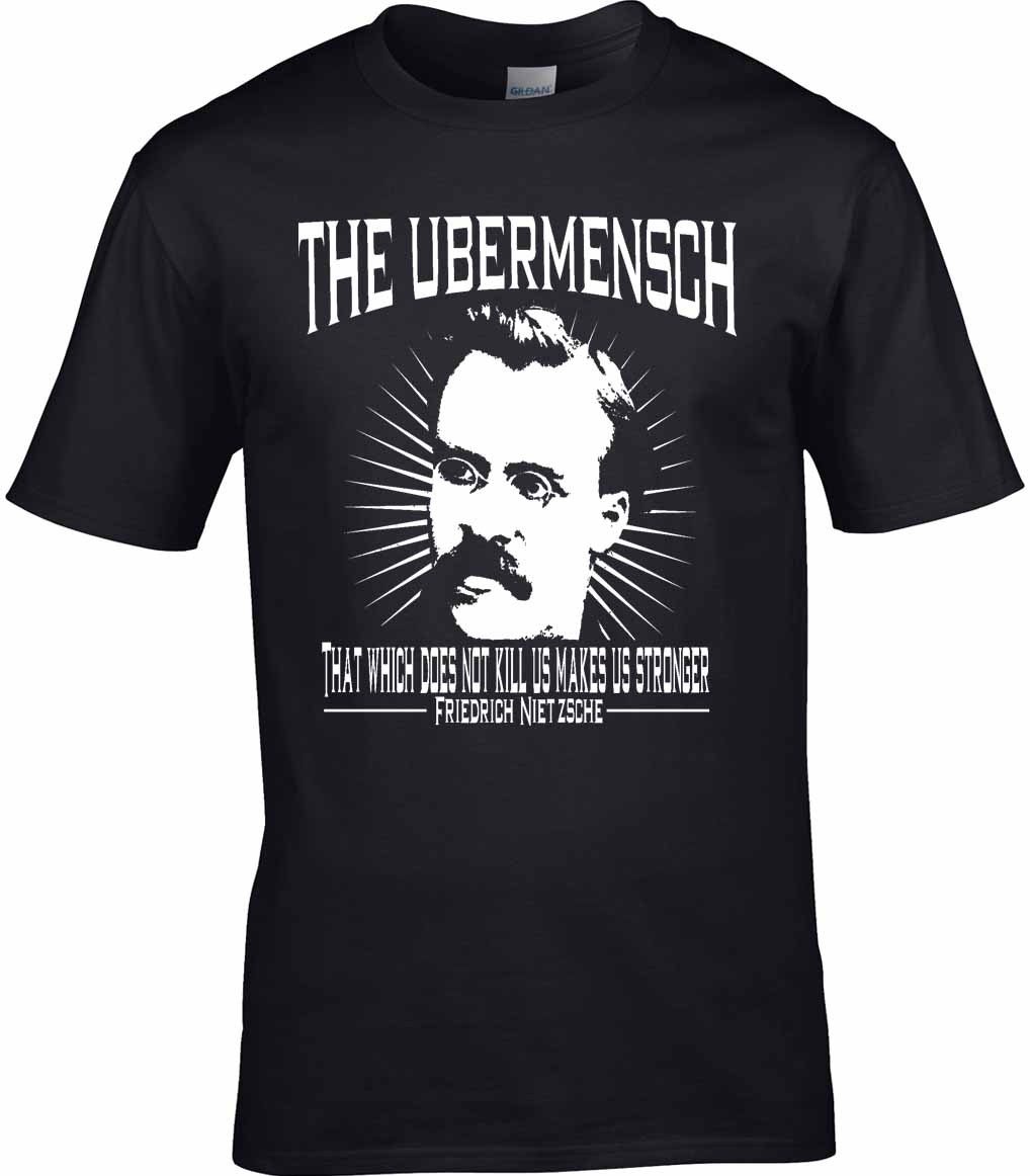Friedrich Nietzsche T-Shirt What Doesn't Kill Us Friedrich Nietzsche T-Shirt What Doesn't Kill Us