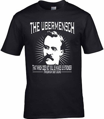 Friedrich Nietzsche T-Shirt What Doesn't Kill Us Friedrich Nietzsche T-Shirt What Doesn't Kill Us