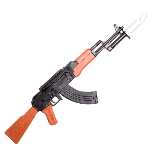 Mini * Barrett .50 Cal MP40 AK-47, M4, AR-15, MP5, UZI, VECTOR Toy Gun Build 1:6 - Picture 30 of 74