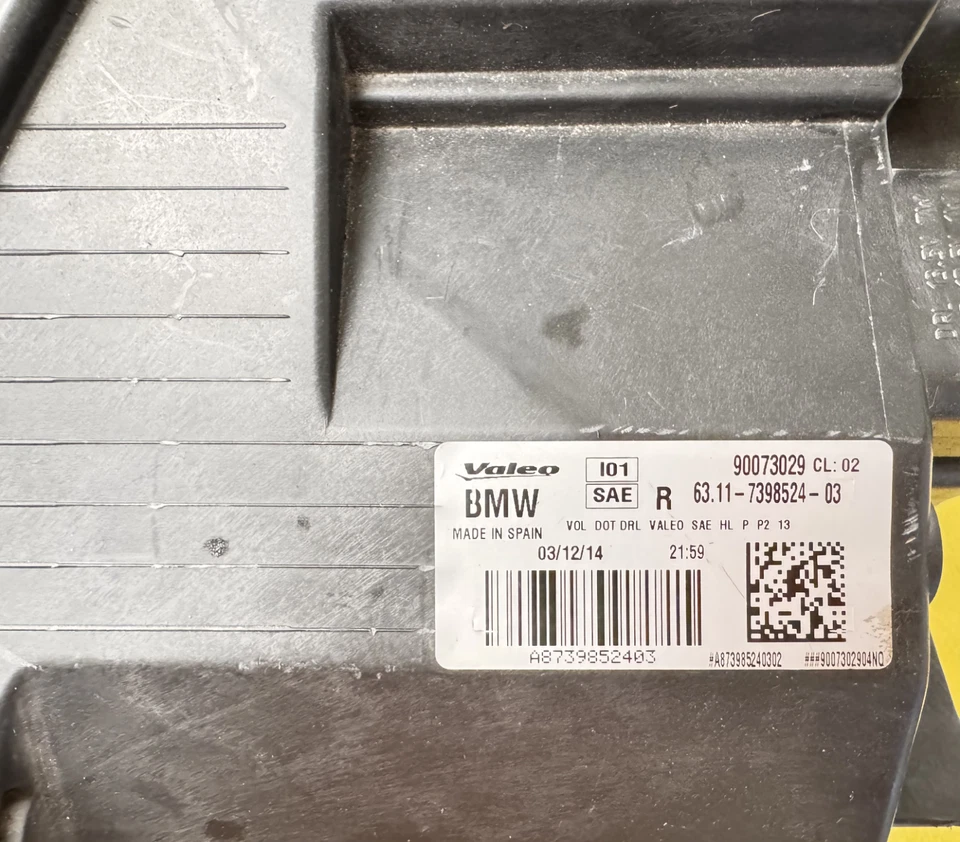 Faro delantero derecho adaptativo LED 90073029 para BMW I3 I01 2014-15 Foto 2 de 2