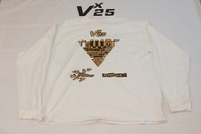 Mens Vx25 Vexium25 Long Sleeve Shirt White/Brown/Tan XXL