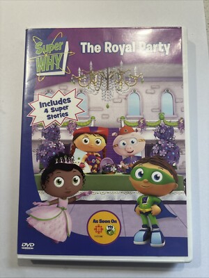 CASE ONLY/ NO MOVIE - Super Why: The Royal Party (DVD)