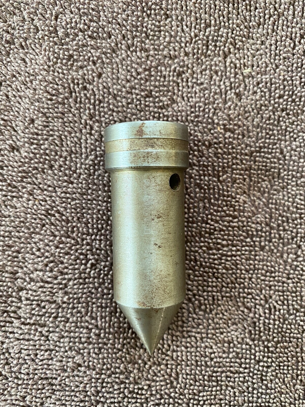 Antique Steel Plumb Bob Lot of 2 one is unbranded and one is Millers