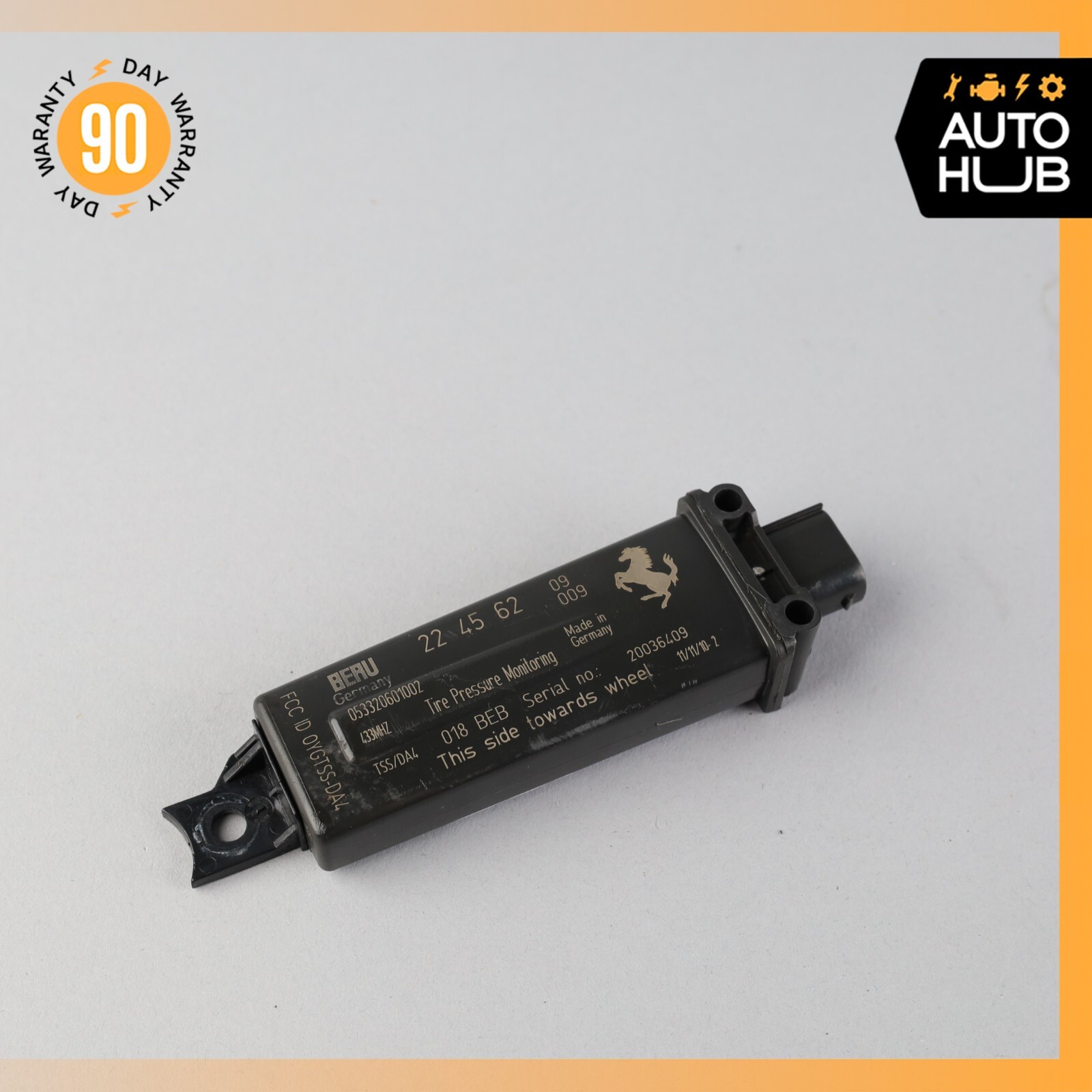 05-13 Maserati Quattroporte S M139 Tire Pressure Monitor Sensor 224562 OEM