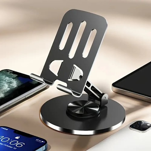 Handy-Halterung Tisch Halter Stativ Tablet Halterung Smartphone Ständer iPhone - Photo 3/6