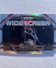 Damian Lillard 2022 Panini Prizm Widescreen Silver Prizm #10