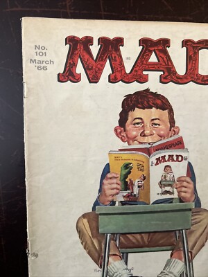 ④ マッドマガジン MADMAGAZINE ビンテージ 冊子 雑誌 MAD Magazine Worst From 4th Annual Edition 1961 No Sunday