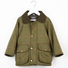 Toddler Fleece Lined Tweed Jacket Boy's Derby Tweed Coat British Made Rydale
