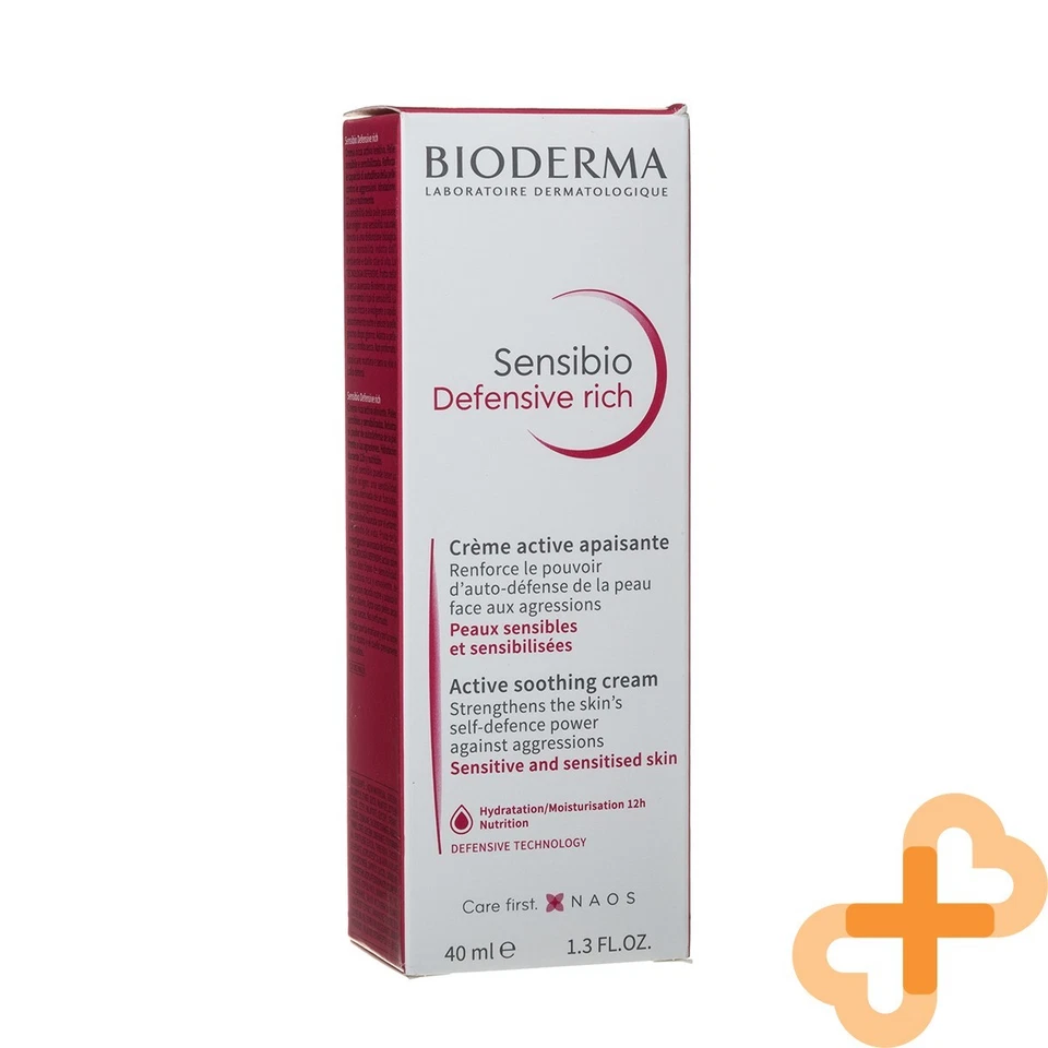 BIODERMA Sensibio Abwehr Reich Lindernd Creme Sensitiv Sehr Trockene Haut 40ml - Bild 4 von 4
