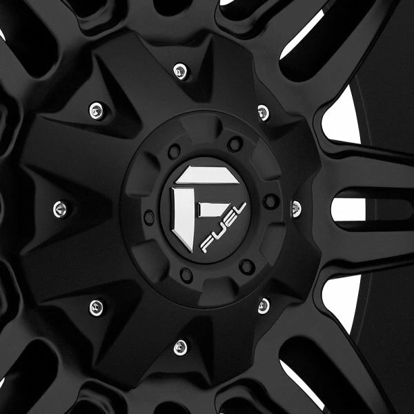 18 FUEL HOSTAGE BLACK WHEELS RIMS F-150 F150 18X9 6 RHINO FUEL  - Изображение 2 из 4