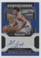 2022 Prizm Draft Picks Sensational Signatures Blue Kenneth Lofton Jr Auto y8h