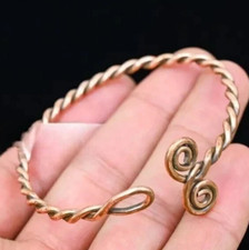 1 Pc Pure Copper Bangles Men Women Bracelet Bangle, Healing Bangle Cuff Solid