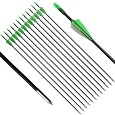28 inch / 31 inch Target Arrows Practice Fiberglass Arrow for Youth Beginner,...