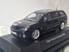 *BOXED* 1:43 SCHUCO 2006 OPEL VECTRA CARAVAN OPC (Black) Vauxhall LHD MODEL CAR!