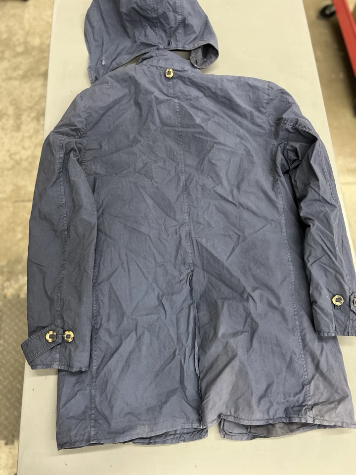 Deus Ex Machina Duchamp 蓝图夹克 XL 风衣店夹克 — 第 3/4 张图片