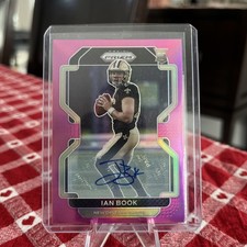 2021 Prizm Pink Prizm Rookie Auto- Ian Book New Orleans Saints 🔥