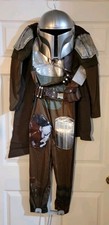 Disney Store Star Wars The Mandalorian Costume Halloween Kids Size 9/10 NWT