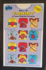 Scratch & Sniff Stickers Sheet The Sticker Store Pizza scent