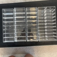 4 Plexiglass Makeup Organizers and Storage Cosmetic Display