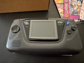 Sega Game Gear Super Sonic System Console Bundle RECAPPED Works Great!