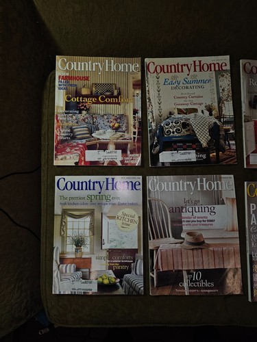 VINTAGE Country Home 8 Magazine 1997 - 1999 - Picture 3 of 19