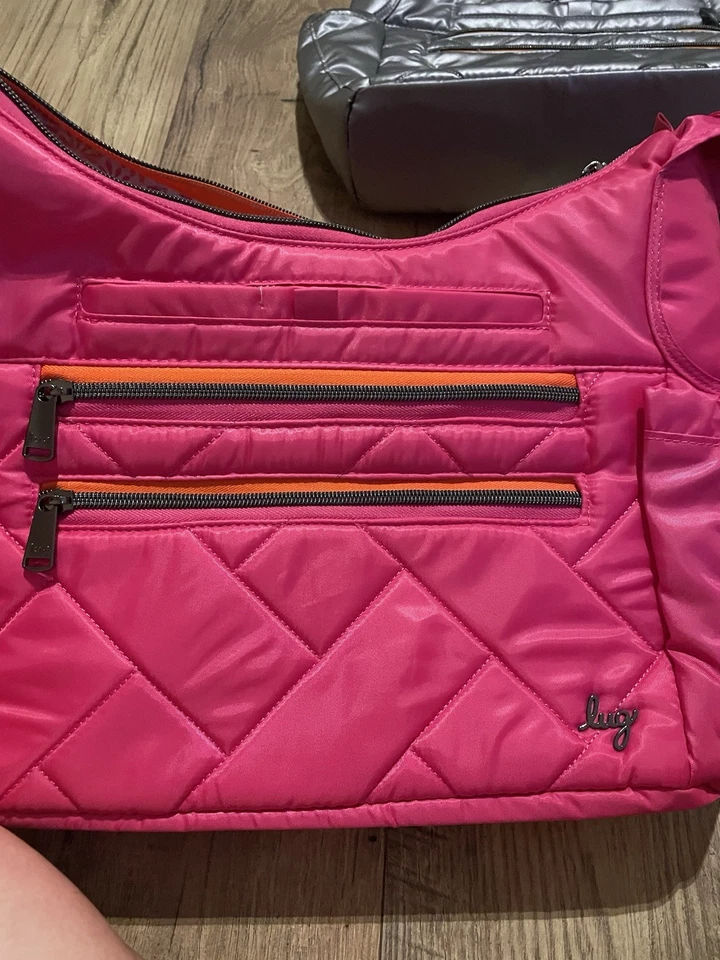 Lug Legacy special Ed Pink Hobo Convertible Crossbody - Camper Sold Out Online - Image 2 of 4