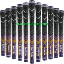 New Golf Pride MCC Plus 4 Teams Grips Purple/Yellow Standard/Midsize Core .600R