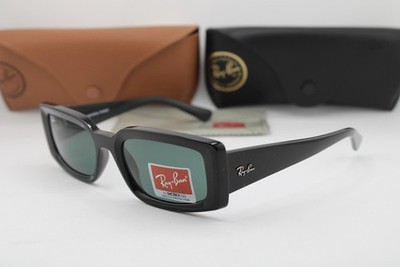 NEW RAY-BAN RB 4395 KILIANE 6677/71 BLACK AUTHENTIC SUNGLASSES 54-21