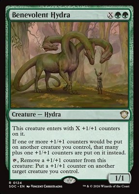 MTG Commander SOS R Benevolent Hydra #0124