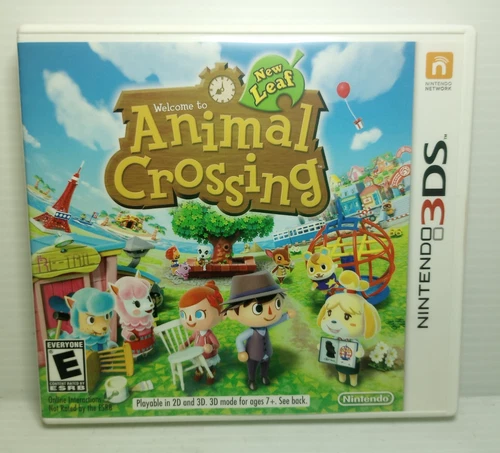 Animal Crossing New Leaf ( Nintendo 3DS , 2013 ) Authentic / Tested CIB