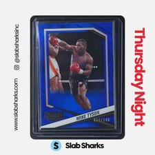 2025 PANINI PFL COMBAT ANTHOLOGY #28 MIKE TYSON BLUE /149