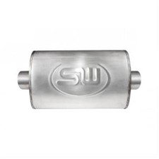 Stainless Works Turbo S-tube Muffler Tm5s25o25c