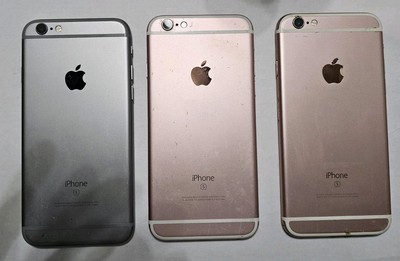 LOT OF 3 - iPhone 6s A1688 A1633 - FOR PARTS REPAIR ONLY