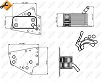 Nrf 31258 ÖLküHler, MotoröL FüR Fiat, Opel, Saab, Vauxhall